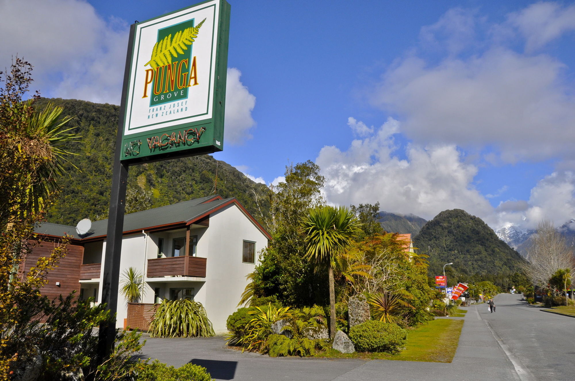 Motel Punga Grove Franz Josef Exteriér fotografie